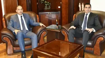 وزير الشباب والرياضة يناقش مع رئيس الرقابة المالية تعزيز أطر التعاون المشترك